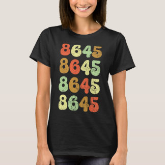 Camiseta Clic Retro 86 45 - Anti Trump Distorsionado