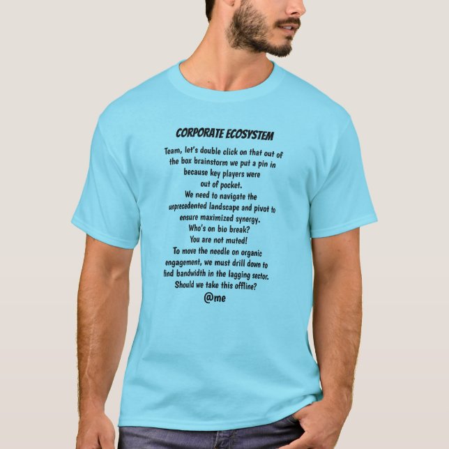 Camiseta Clichés de diversiones del Ecosistema de Retreat C (Anverso)
