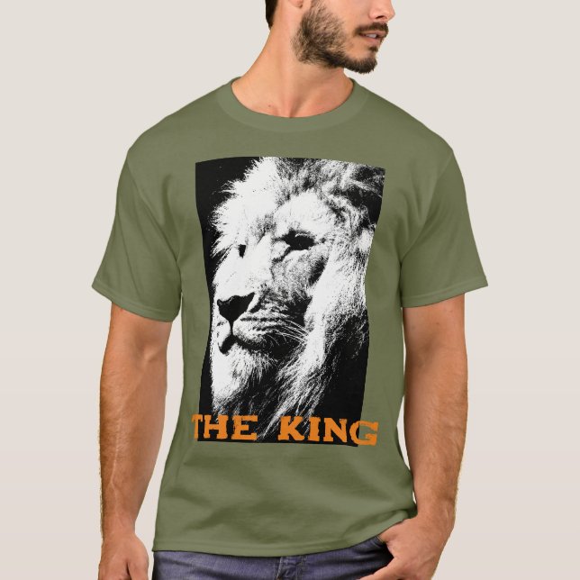 Camiseta Clientes Mensajes de texto Cara de León Mente Fati (Anverso)