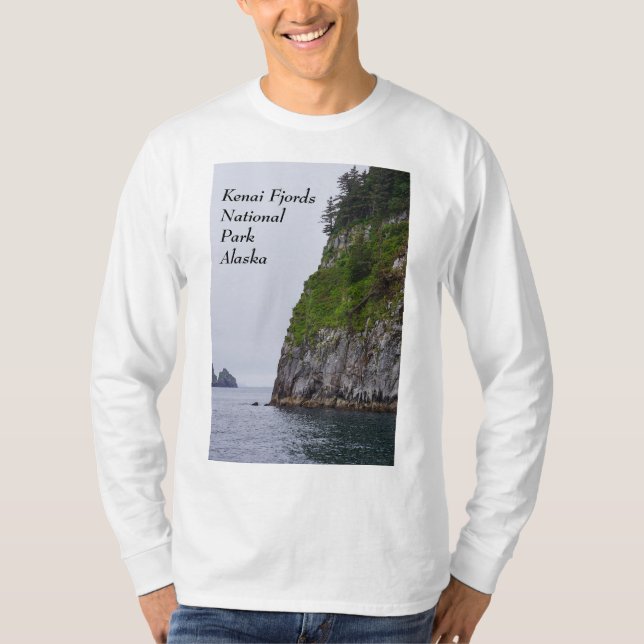 Camiseta Cliff En Kenai Painterly (Anverso)