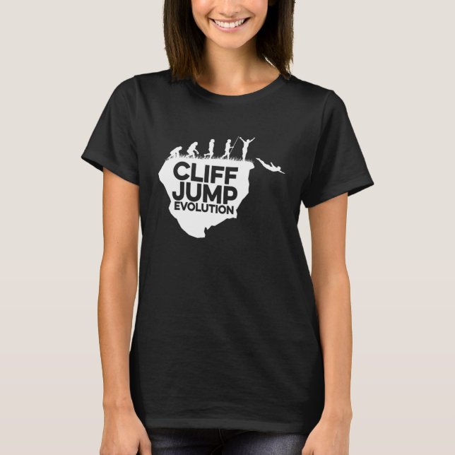 Camiseta Cliff Jumping Evolution Graphic Cliff Jumper Tombs (Anverso)