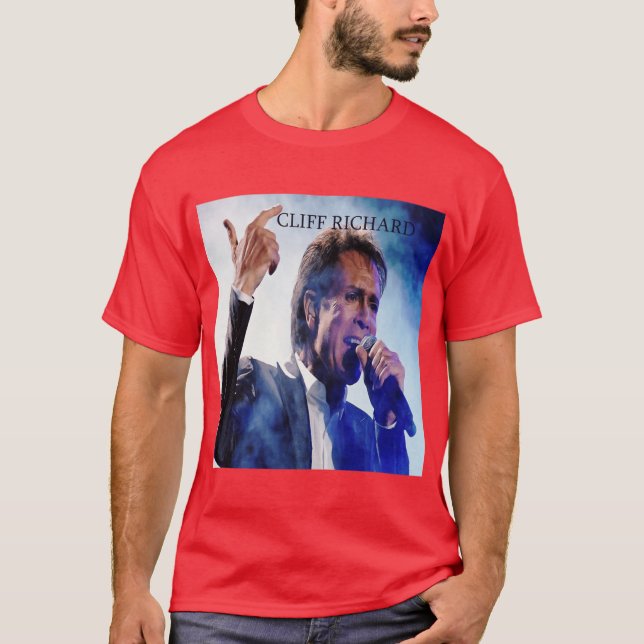 Camiseta cliff richard (Anverso)