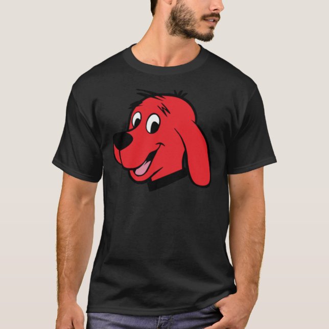 Camiseta Clifford the Big Red Dog Cdr , perro Classic T-Shi (Anverso)