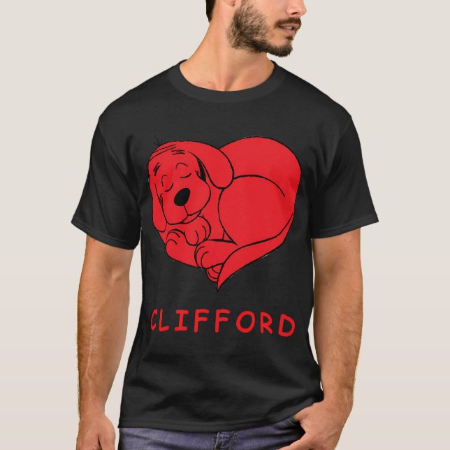 Camiseta Clifford The Big Red Dog Classic (Anverso)