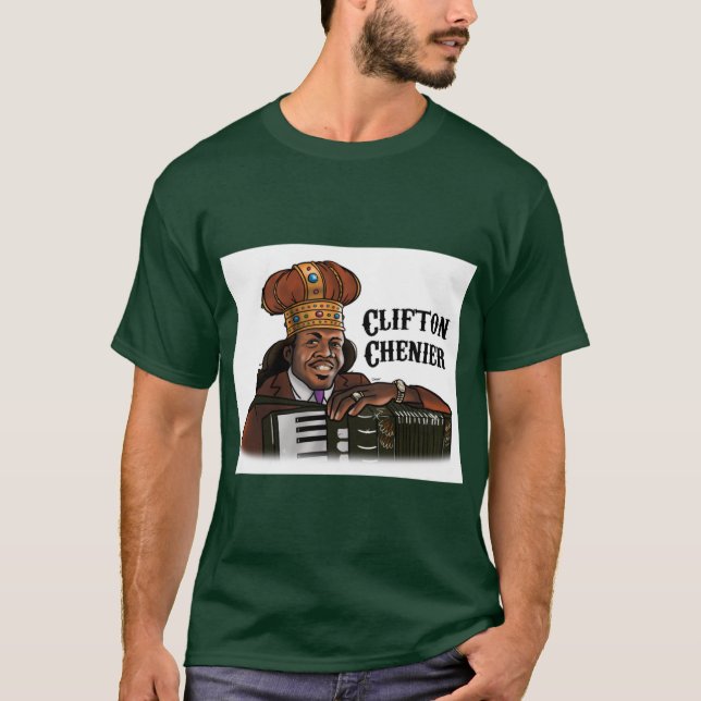Camiseta Clifton Chenier (Anverso)