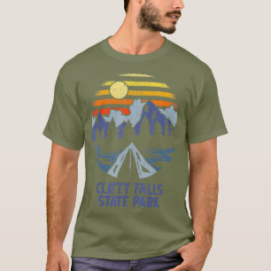 Camiseta Clifty Falls Parque Estatal Indiana en el exterior