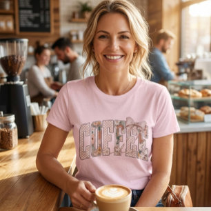 Camiseta Clima de café. Amante del café. 