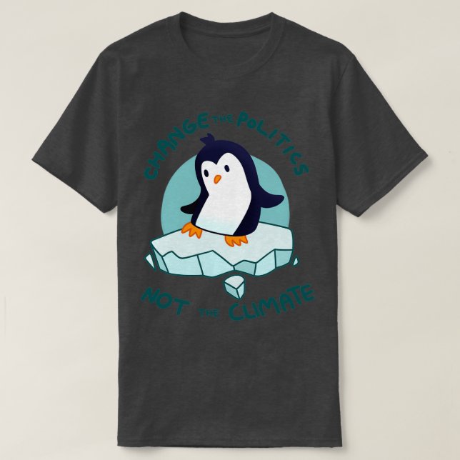 Camiseta Climate Penguin (Diseño del anverso)