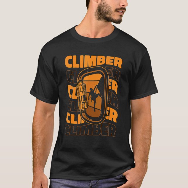 Camiseta Climber Alpine Climbine Sports Climbing Speed Clim (Anverso)
