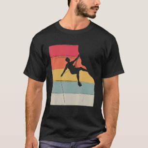 Camiseta Climber Climbing Bouldering Velocidad Libre Solo V