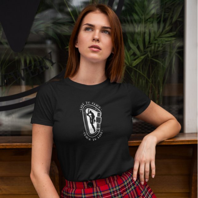 Camiseta Climber Man Silhouette (Subido por el creador)