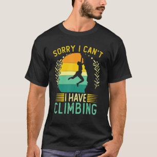 Camiseta Climber Siento no poder escalar 1