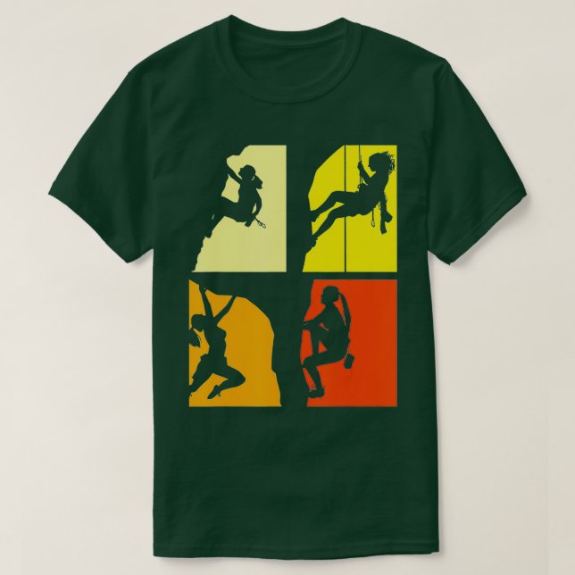 Camiseta Climber Women Girls Kids Rock Climbing  (Diseño del anverso)