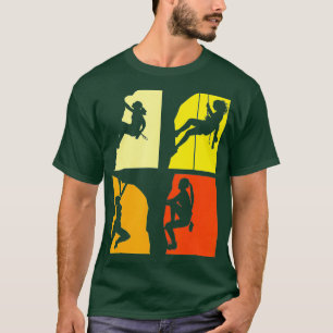 Camiseta Climber Women Girls Kids Rock Climbing