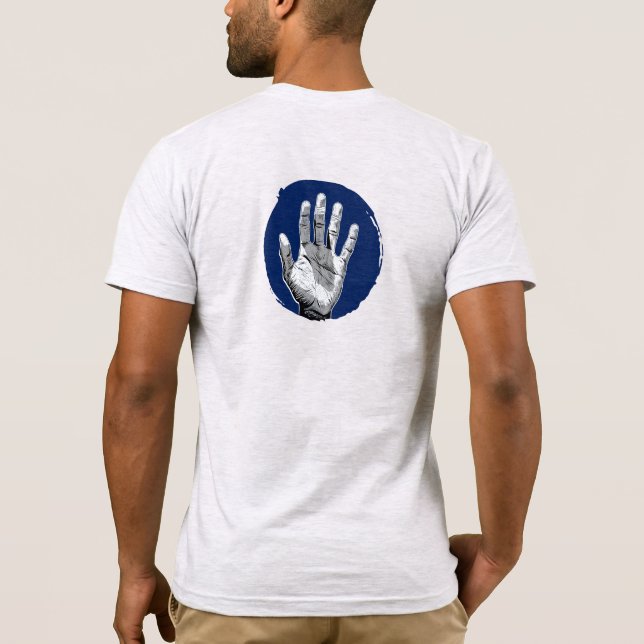 Camiseta Climbers Hand Rough Logo (Reverso)