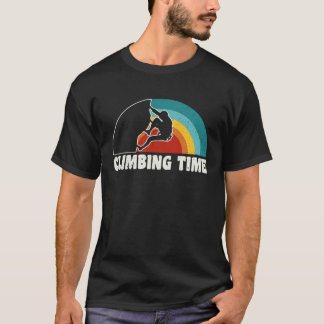 Camiseta Climbing Time Climber Sport Climbing Bouldering  1