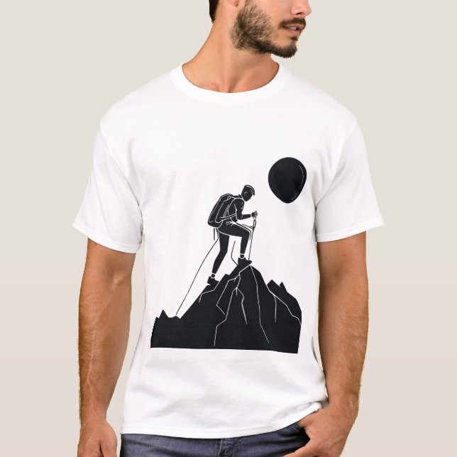 Camiseta Climbing To Success (Anverso)