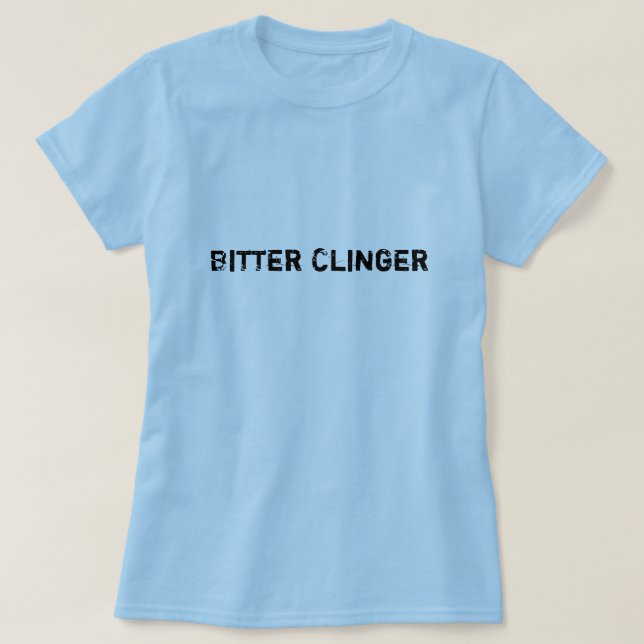 Camiseta Clinger amargo (Diseño del anverso)