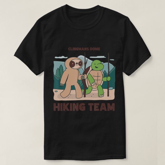 Camiseta Clingmans Dome hiking team climbing expedition Cam (Diseño del anverso)