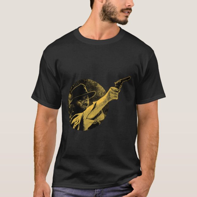 Camiseta Clínica Eastwood Con Pistola (Anverso)