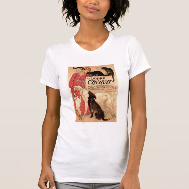 Camiseta Clinique Chéron - Shirt de Steinlen (Anverso)