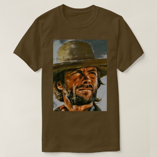 Camiseta Clint Eastwood (Diseño del anverso)