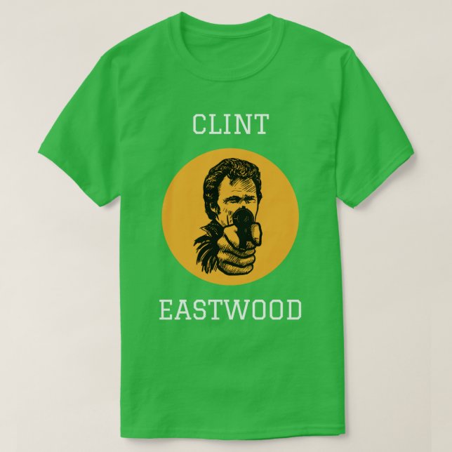 Camiseta Clint Eastwood 17 (Diseño del anverso)