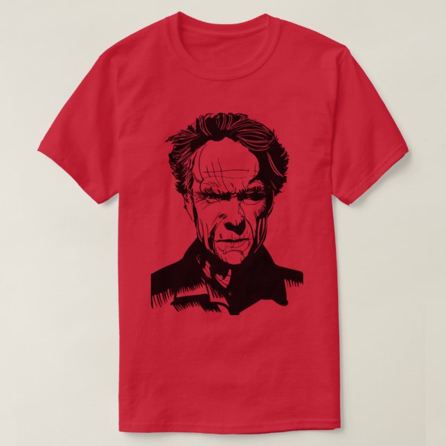 Camiseta Clint Eastwood 30 (Diseño del anverso)