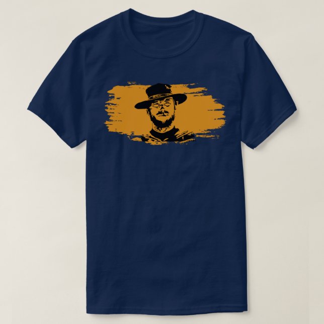 Camiseta Clint Eastwood 50 (Diseño del anverso)