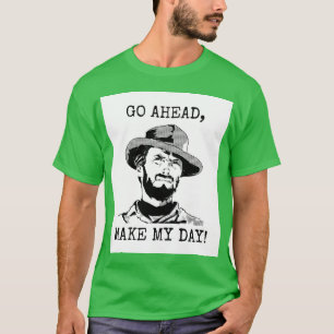 Camiseta Clint Eastwood - Avanzar en mi día