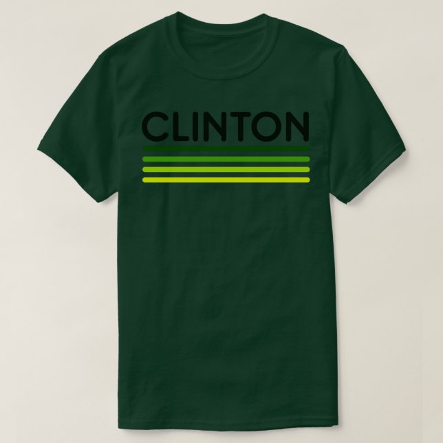 Camiseta Clinton (Diseño del anverso)