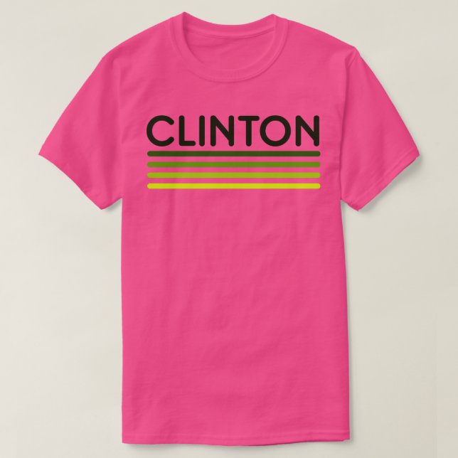 Camiseta Clinton (Diseño del anverso)