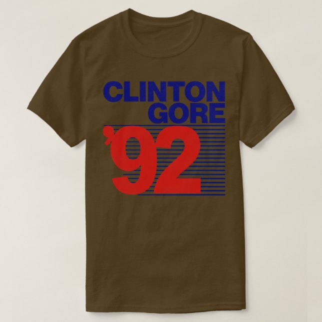 CAMISETA CLINTON GORE (Diseño del anverso)