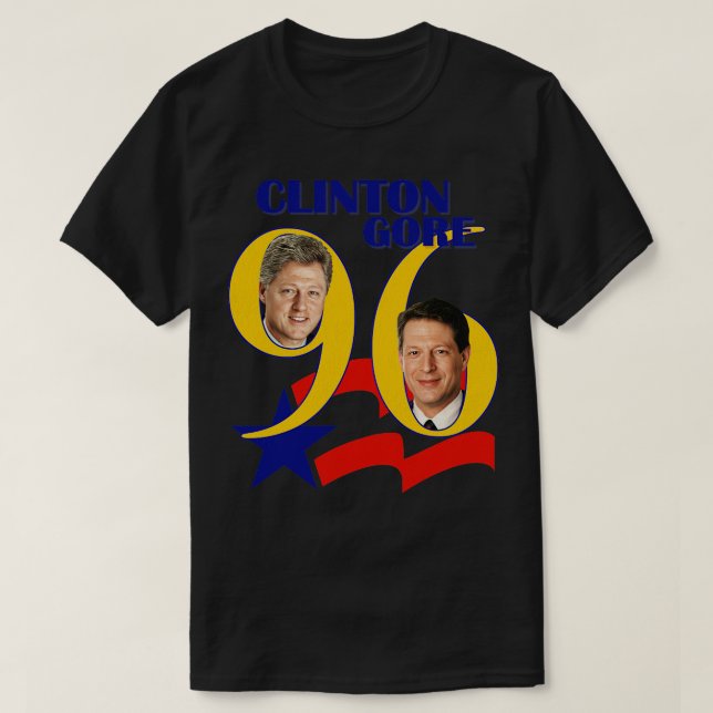 Camiseta Clinton Gore (Diseño del anverso)
