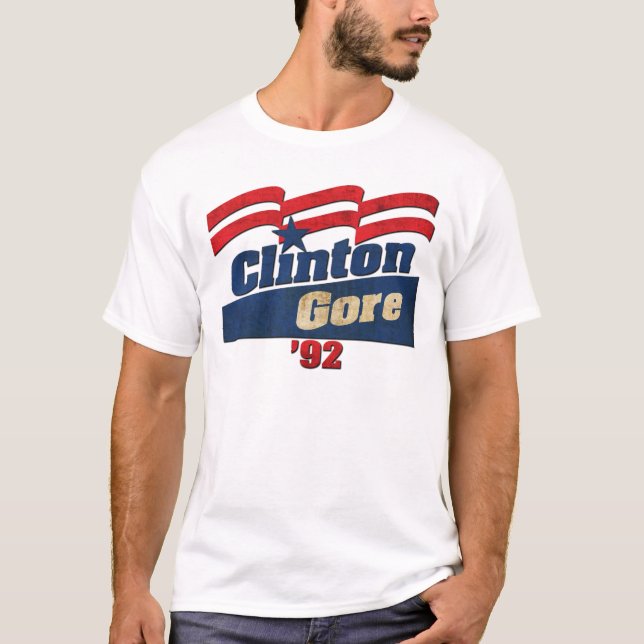 Camiseta Clinton Gore 1992 (Anverso)