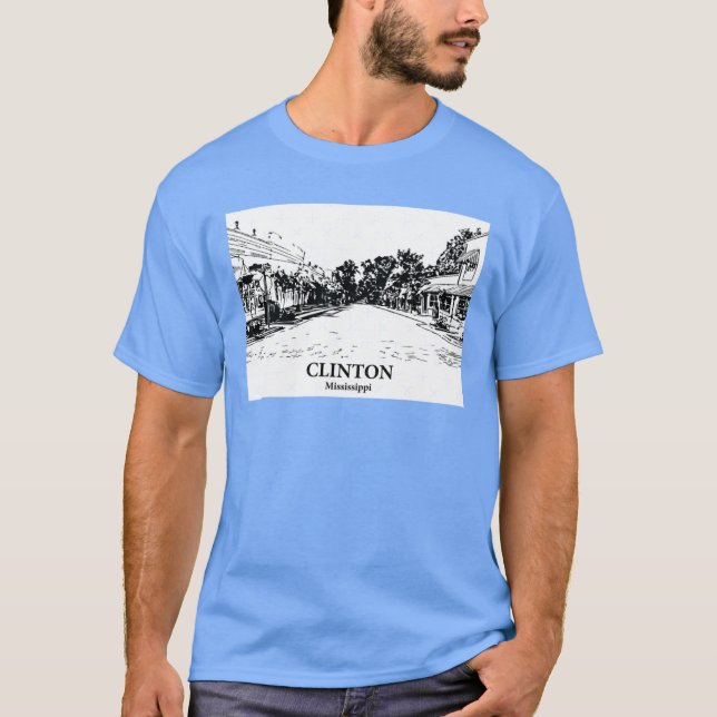Camiseta Clinton Mississippi 2 (Anverso)
