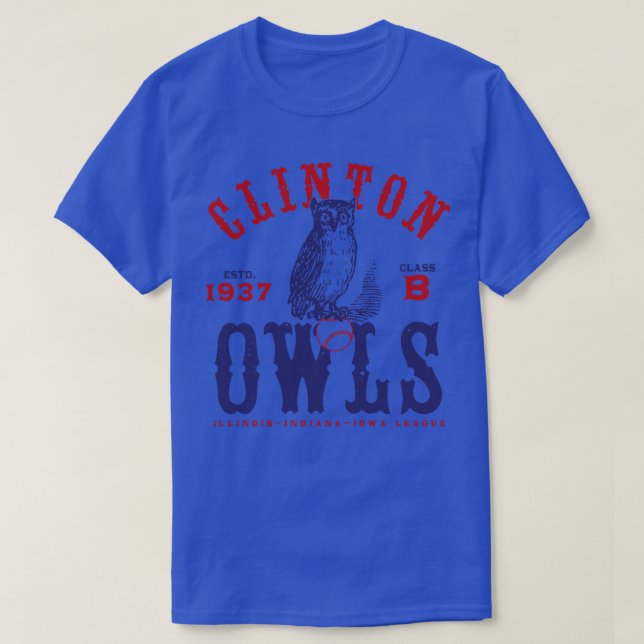 Camiseta Clinton Owls (Diseño del anverso)