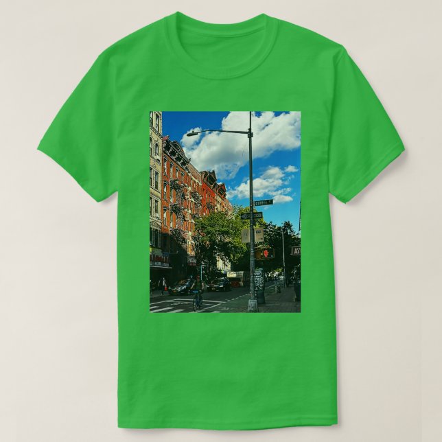Camiseta Clinton Street Manhattan NYC (Diseño del anverso)