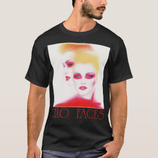 Camiseta Clio Faces Italo Disco Classic Tributo Design