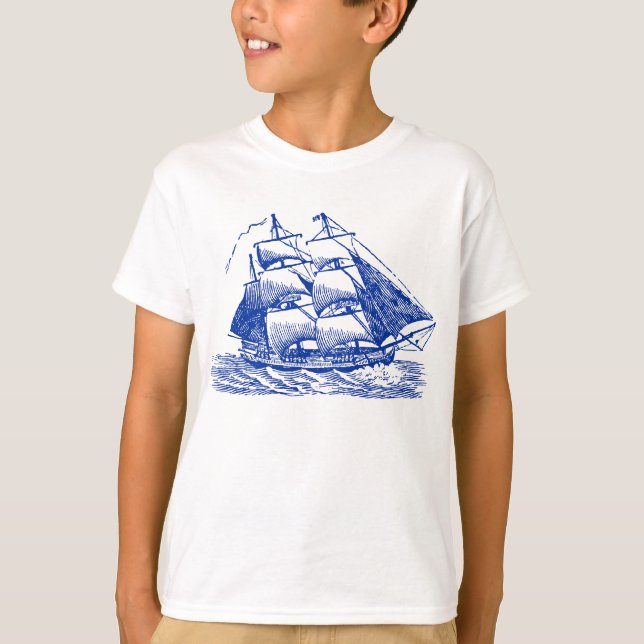 Camiseta Clipper - Azul marino (Anverso)