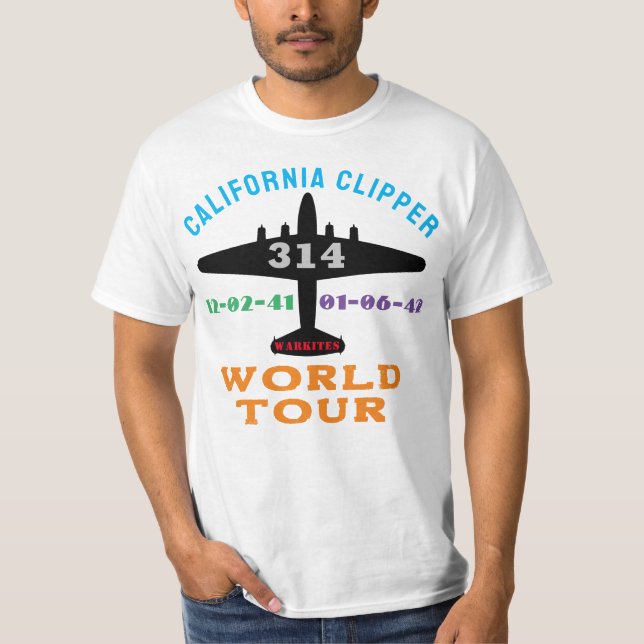 Camiseta Clipper de California 314 (Anverso)