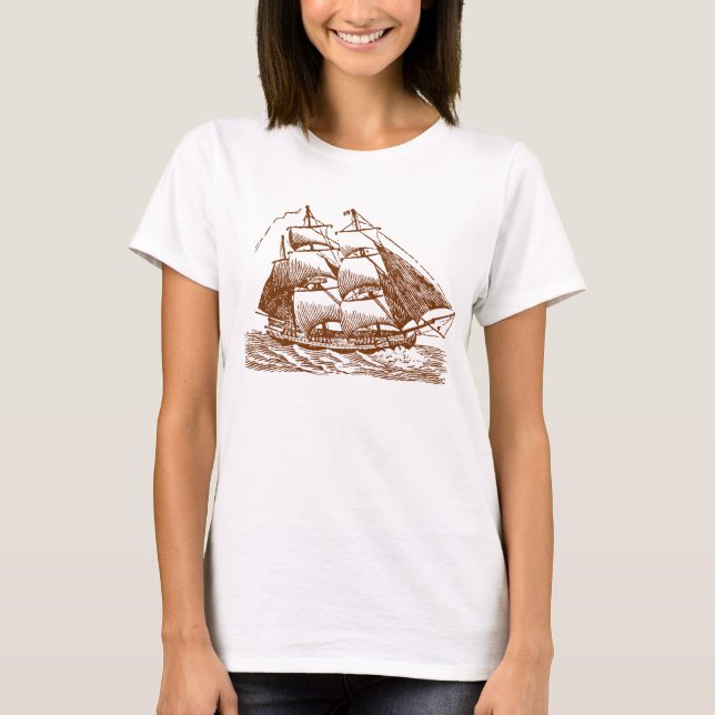 Camiseta Clipper - Nogal (Anverso)