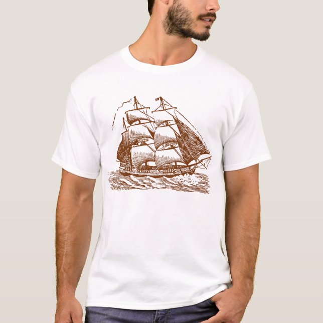 Camiseta Clipper - Nogal (Anverso)
