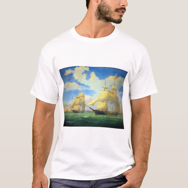 Camiseta Clipper Ships Fitz Henry Lane 1853 (Anverso)