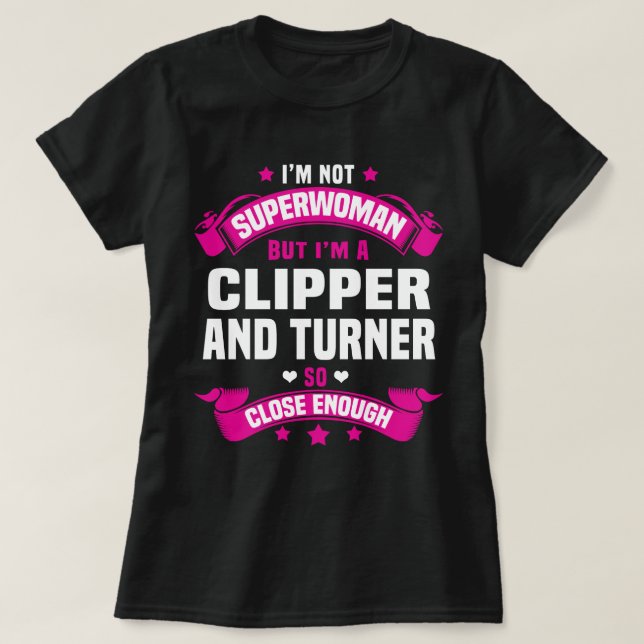 Camiseta Clipper Y Turner (Diseño del anverso)