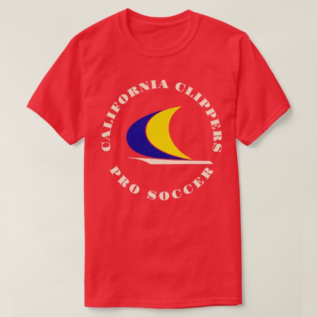 Camiseta Clippers por defecto de California NPSL 1967 (Diseño del anverso)