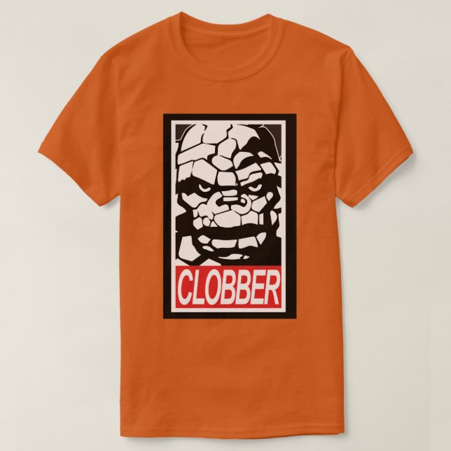 Camiseta Clobber (Diseño del anverso)