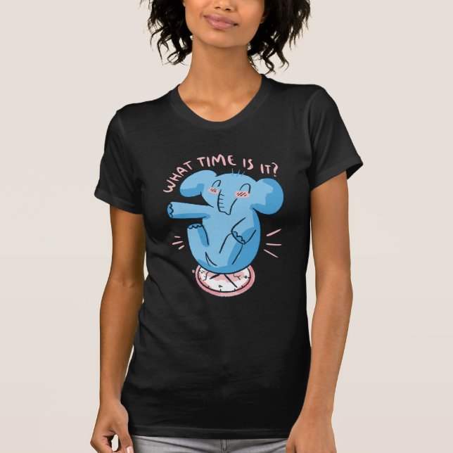 Camiseta Clock de Elephant (Anverso)