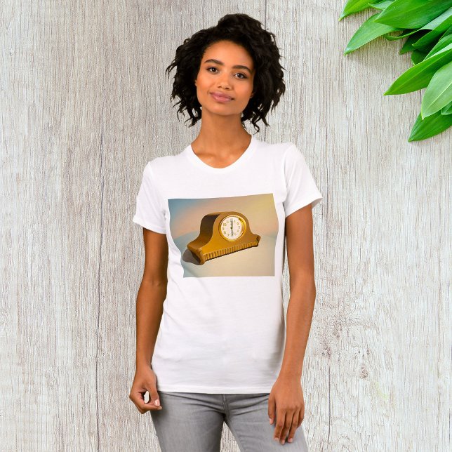 Camiseta Clock vintage Womens T-Shirt (Subido por el creador)