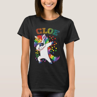 Camiseta Cloe Dabbing Unicorn